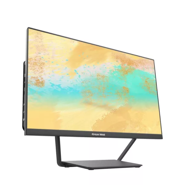 Alternative view of Bộ máy tính Part In One GreatWall T2466 (Support Intel 12th and 13th generation processors | Support DDR4 memory | Support M.2+2.5 inch SSD | 23.8 inch FHD | Đen )